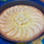 Primi freddi, prime torte profumate… (torta di mele e crema)